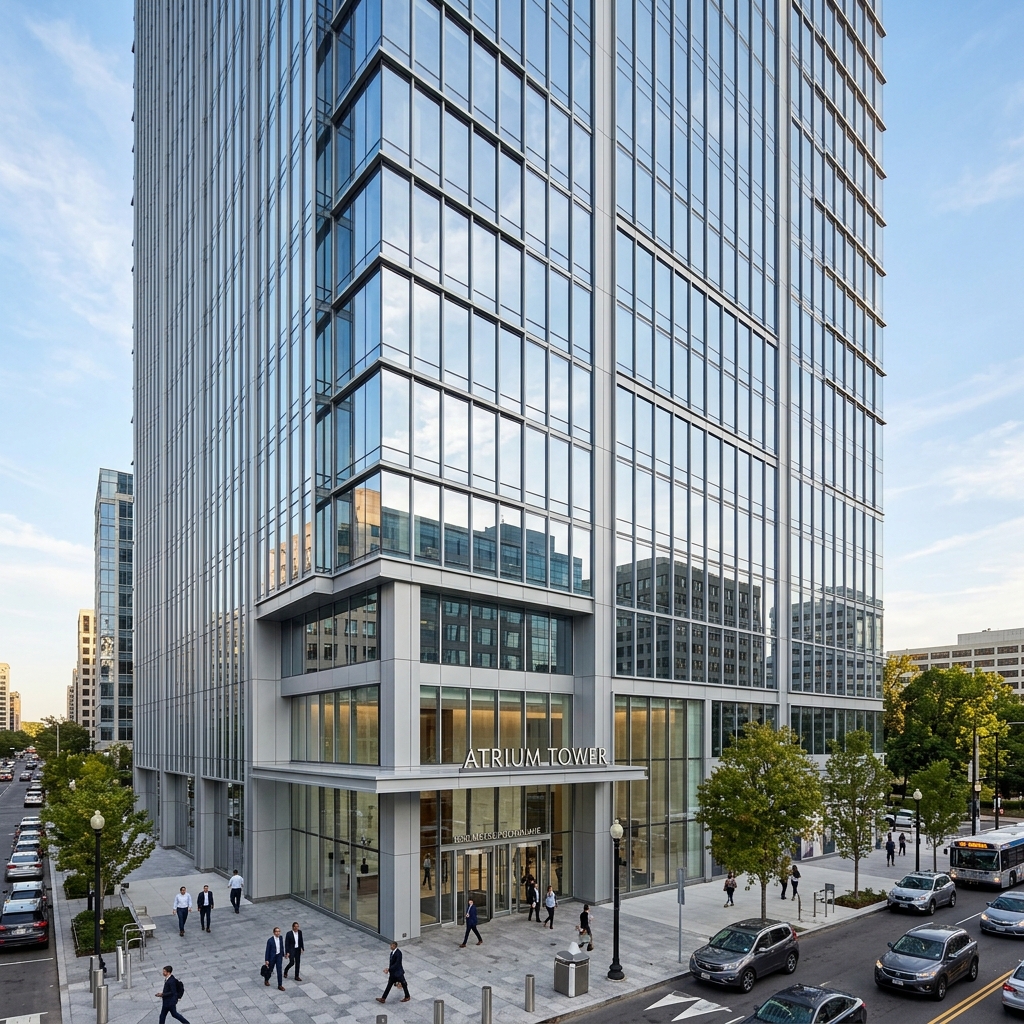 Office Glass Facade